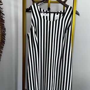 Grey and White Chaus Dress